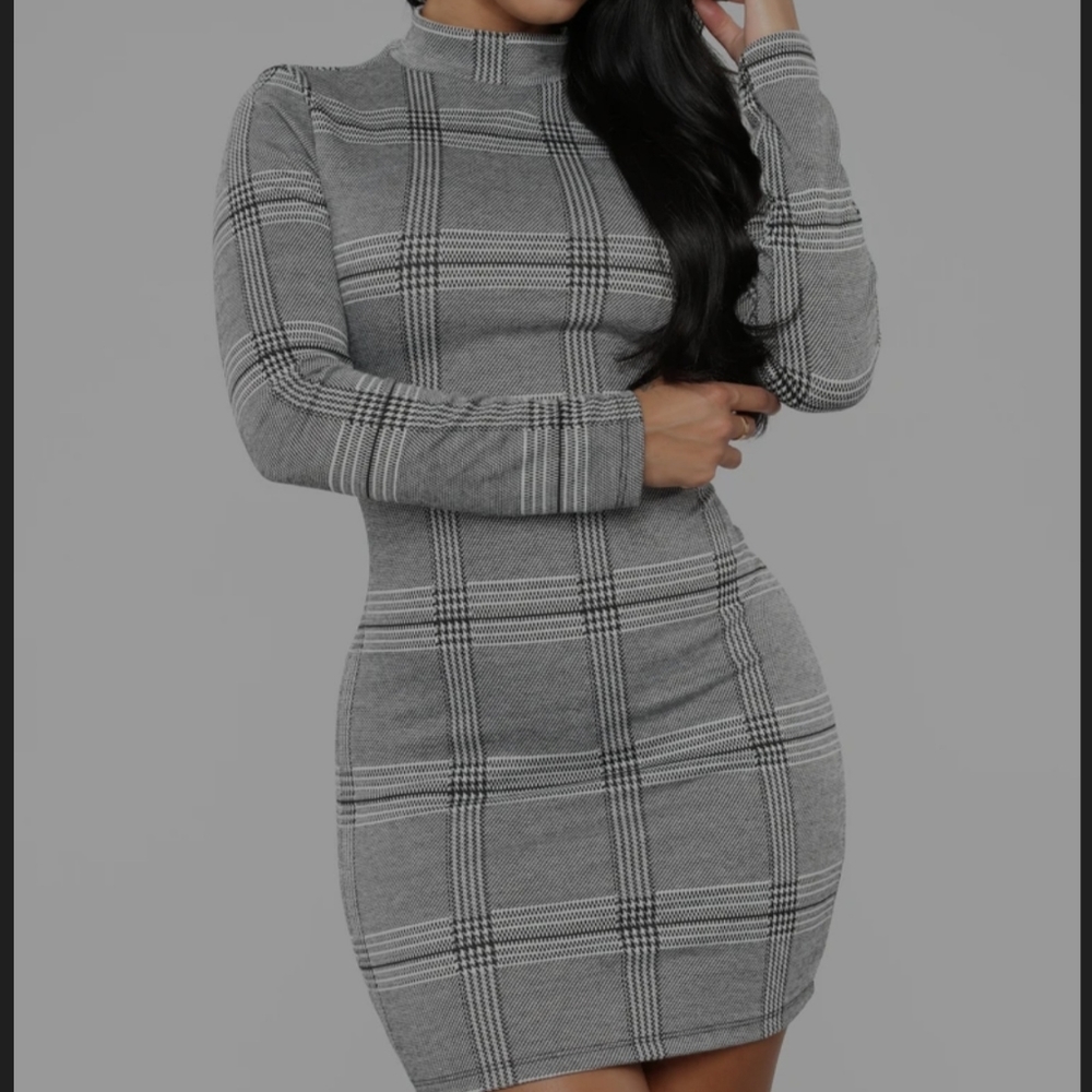 Straford Plad Dress